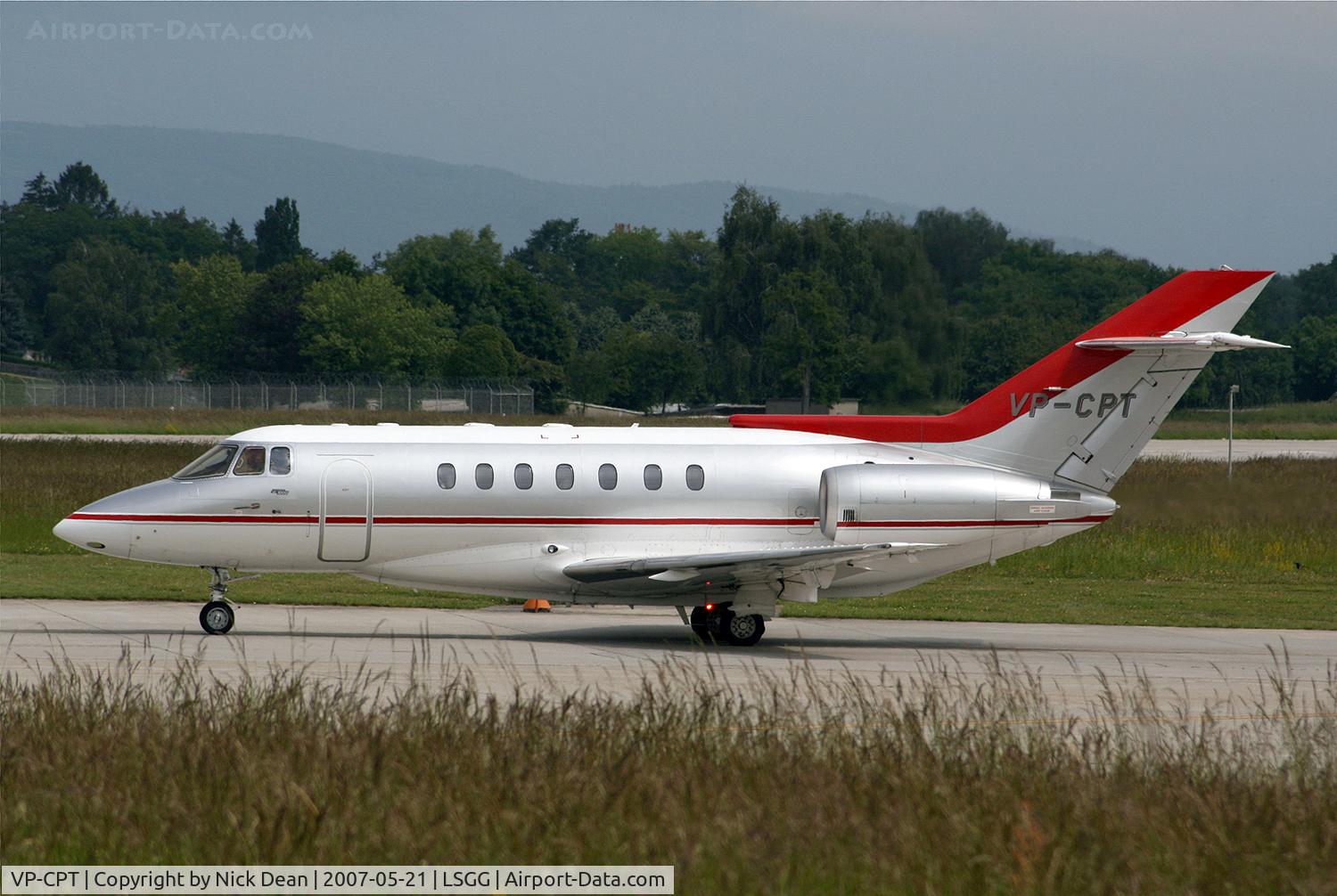 VP-CPT, 1991 British Aerospace BAe.125-1000B C/N 259004, LSGG