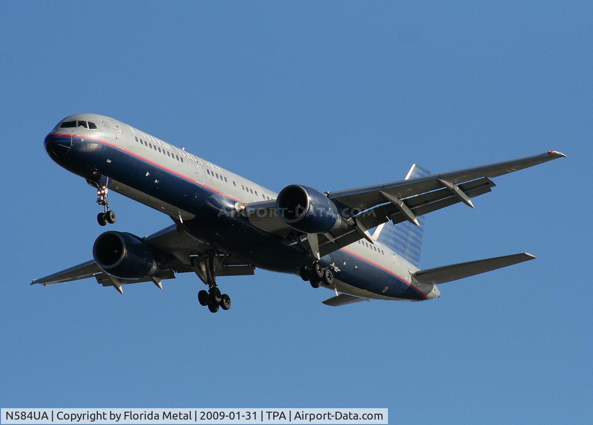 N584UA, 1993 Boeing 757-222 C/N 26706, United 757-200