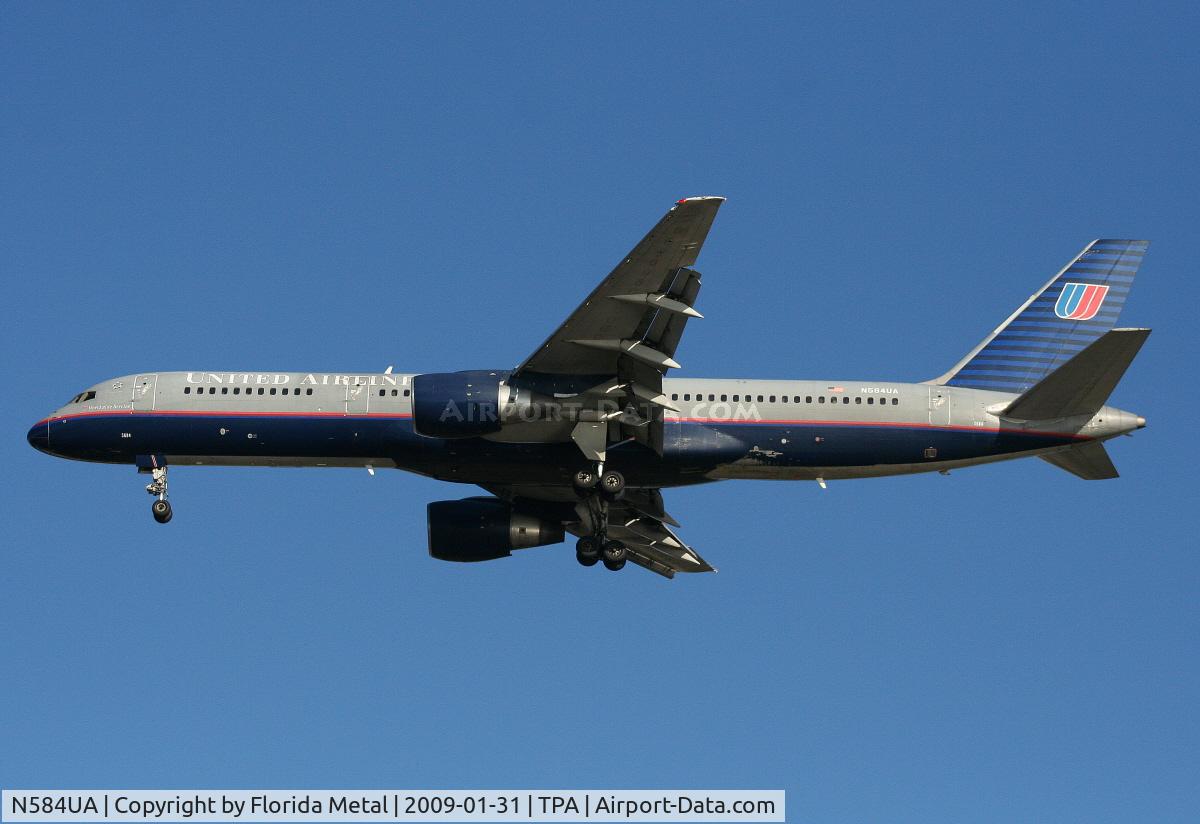 N584UA, 1993 Boeing 757-222 C/N 26706, United 757-200
