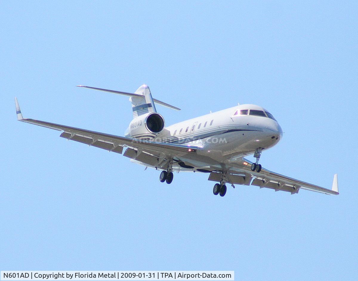N601AD, 1995 Canadair Challenger 601-3R (CL-600-2B16) C/N 5186, CL-600