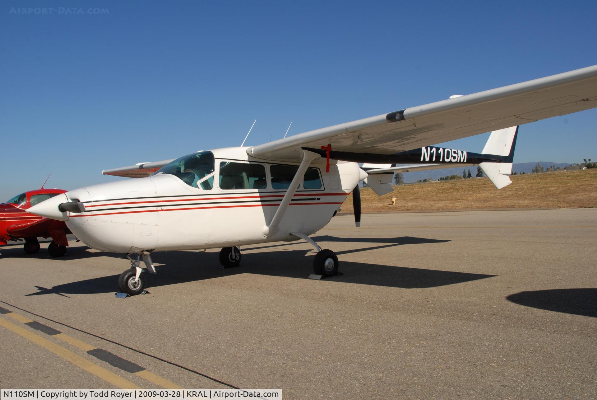 N110SM, 1964 Cessna 337 Super Skymaster C/N 337-0023, Riverside Airshow 2009
