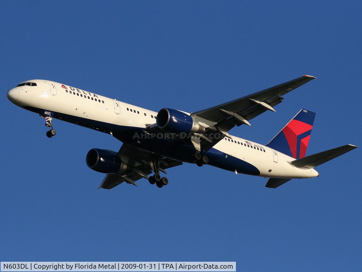 N603DL, 1984 Boeing 757-232 C/N 22810, Delta 757-200
