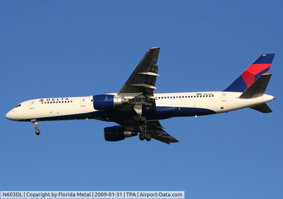 N603DL, 1984 Boeing 757-232 C/N 22810, Delta 757-200