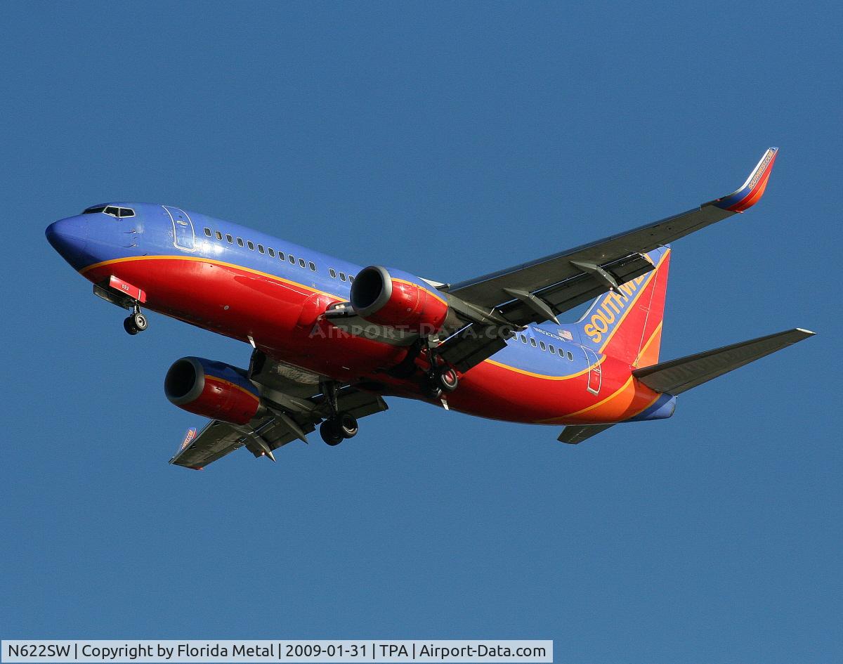 N622SW, 1996 Boeing 737-3H4 C/N 27932, Southwest 737-300