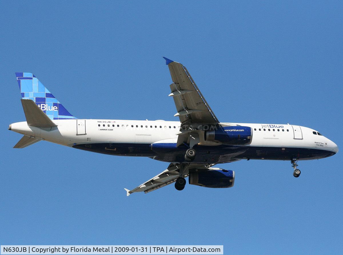 N630JB, 2005 Airbus A320-232 C/N 2640, Jet Blue A320