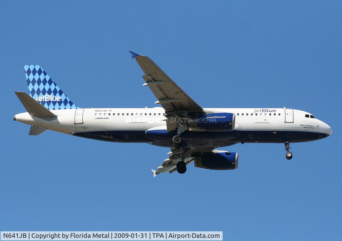 N641JB, 2006 Airbus A320-232 C/N 2848, Jet Blue A320