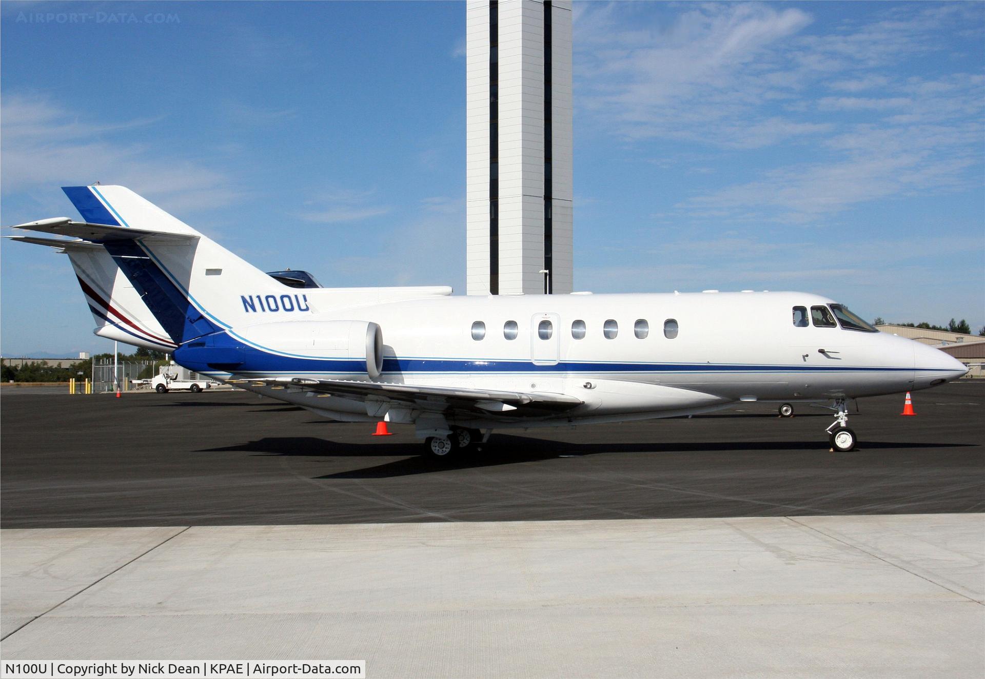 N100U, 1991 British Aerospace BAe.125-1000A C/N 259006/NA1001, KPAE C/N 259006