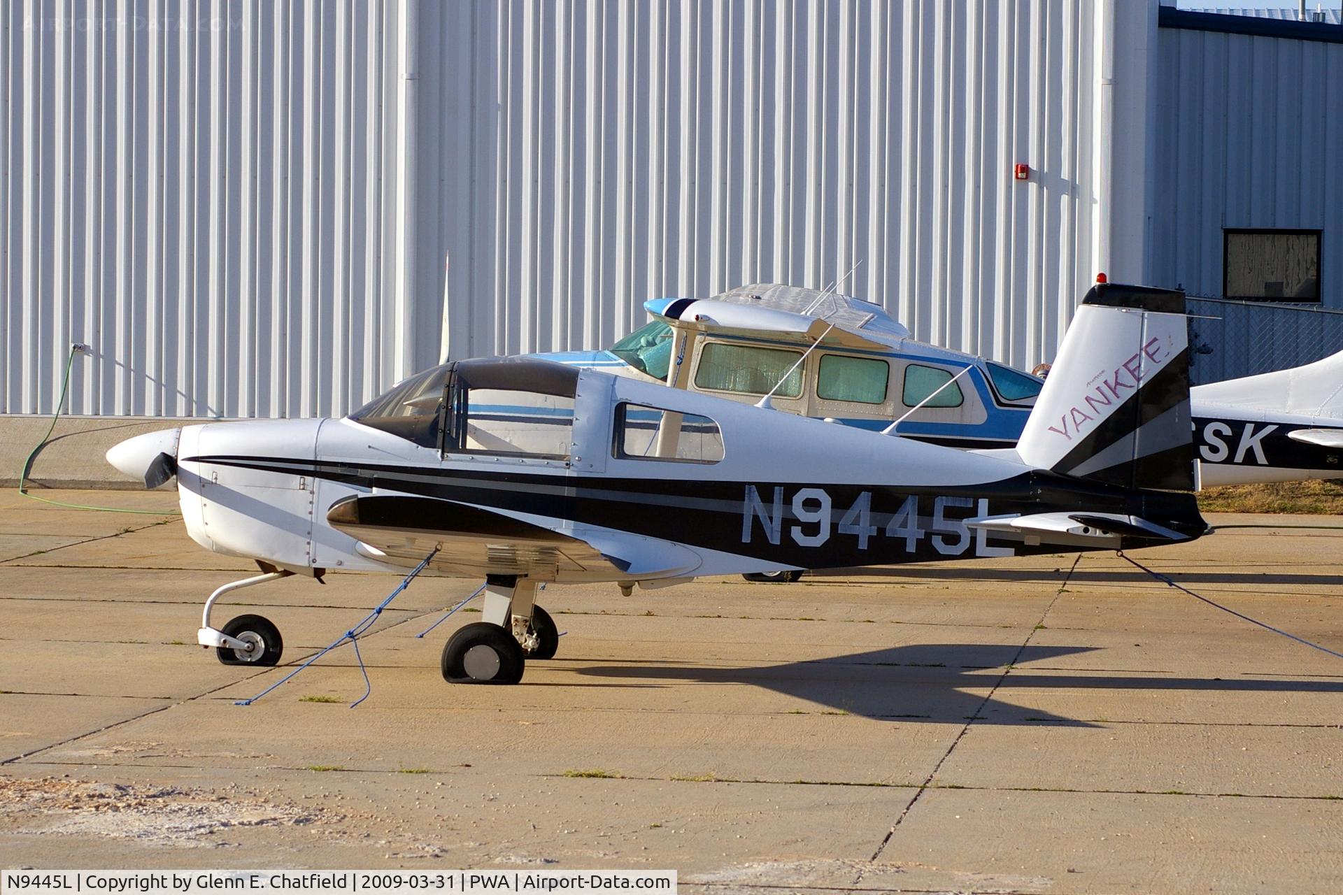N9445L, 1971 American Aviation AA-1A Trainer C/N AA1A-0245, Looking pretty sad