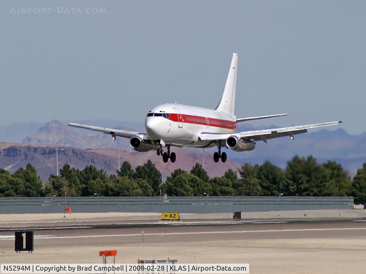 N5294M, 1974 Boeing 737-200 C/N 20694, J.A.N.E.T. Airlines EG & G - Layton, Utah / 1974 Boeing 737-200