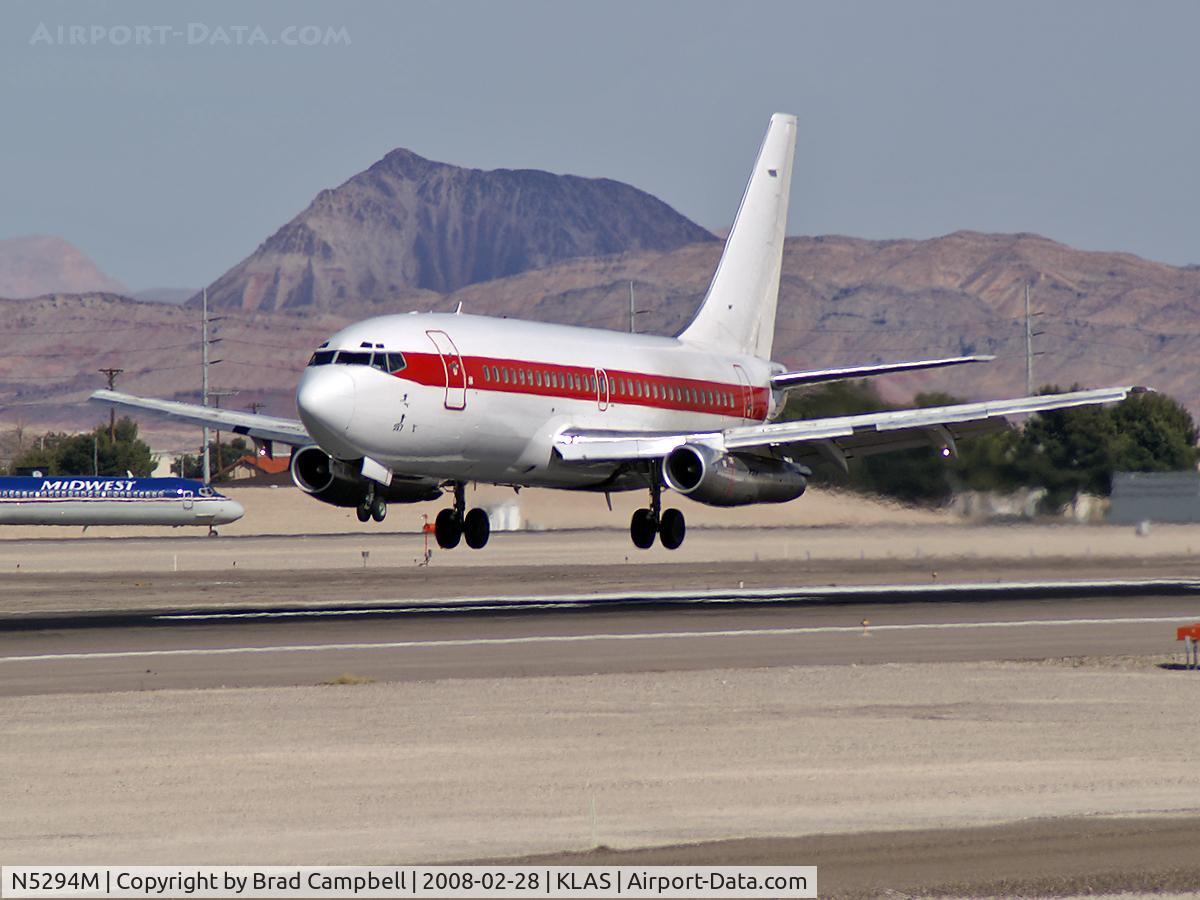 N5294M, 1974 Boeing 737-200 C/N 20694, J.A.N.E.T. Airlines EG & G - Layton, Utah / 1974 Boeing 737-200