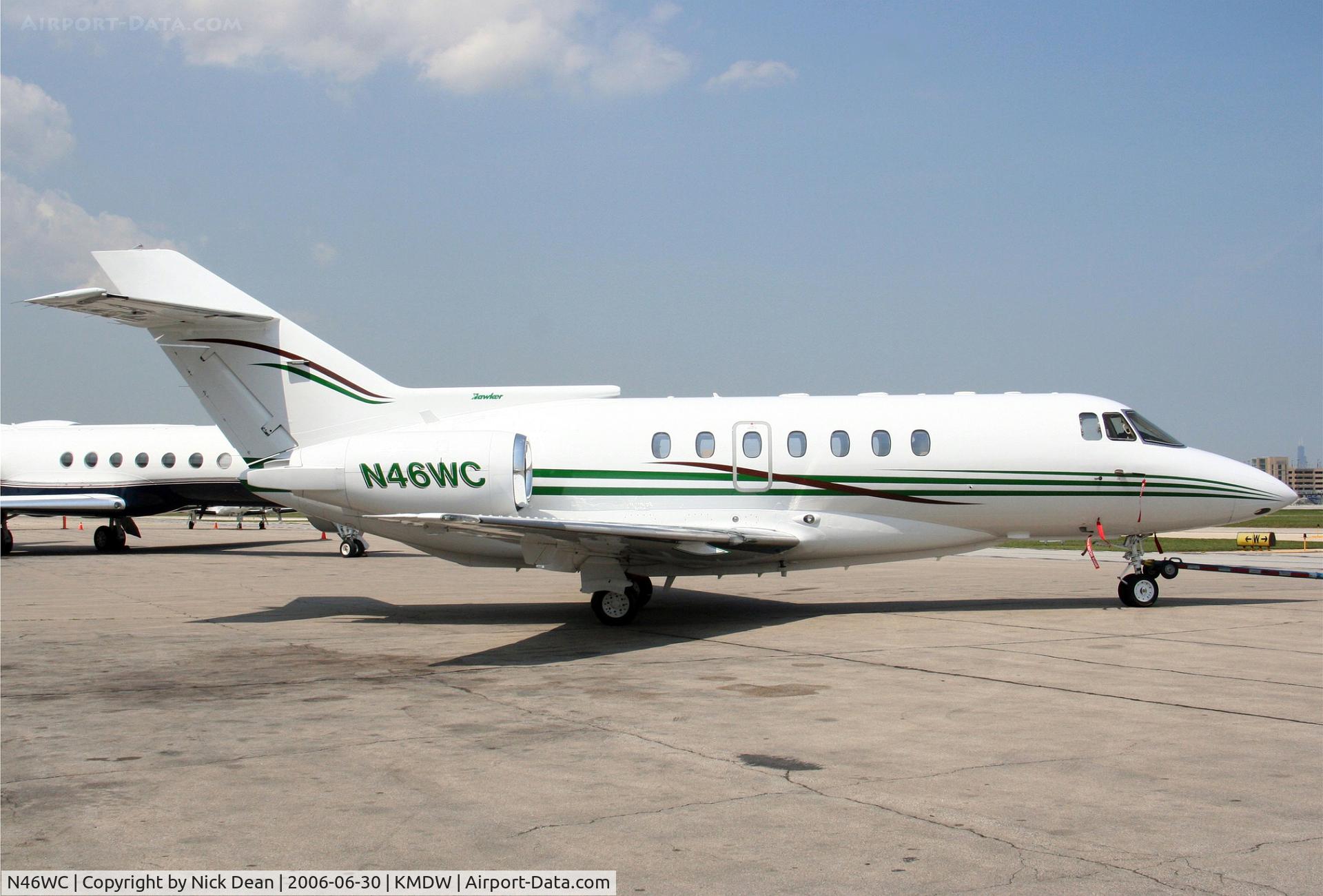 N46WC, 1992 British Aerospace BAe.125-1000B C/N 259028, KMDW