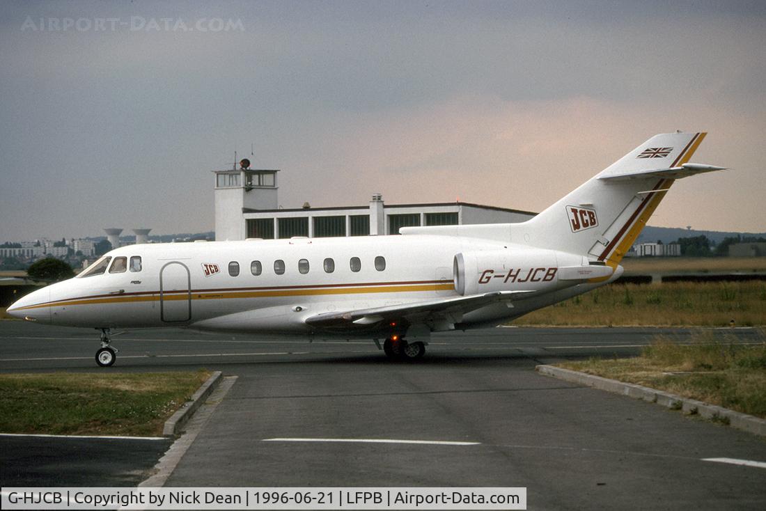 G-HJCB, 1993 British Aerospace BAe.125-1000B C/N 259031, LFPB Paris Le Bourget