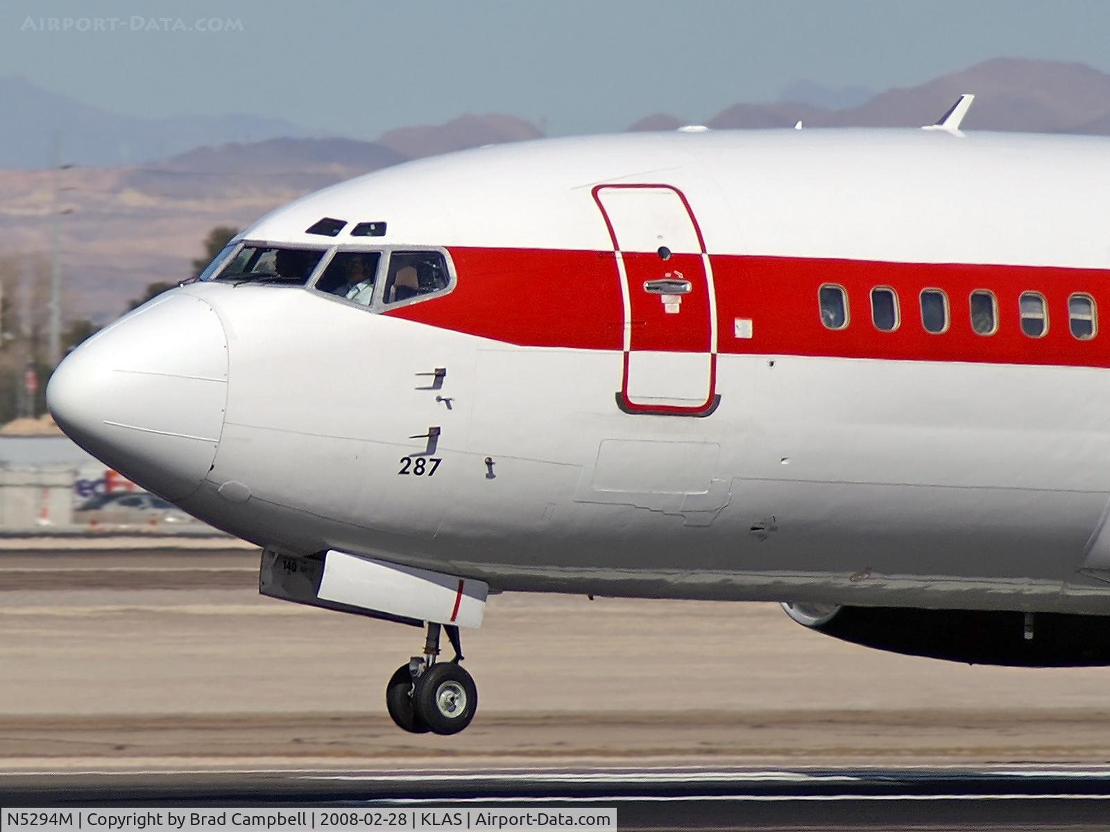 N5294M, 1974 Boeing 737-200 C/N 20694, J.A.N.E.T. Airlines EG & G - Layton, Utah / 1974 Boeing 737-200
