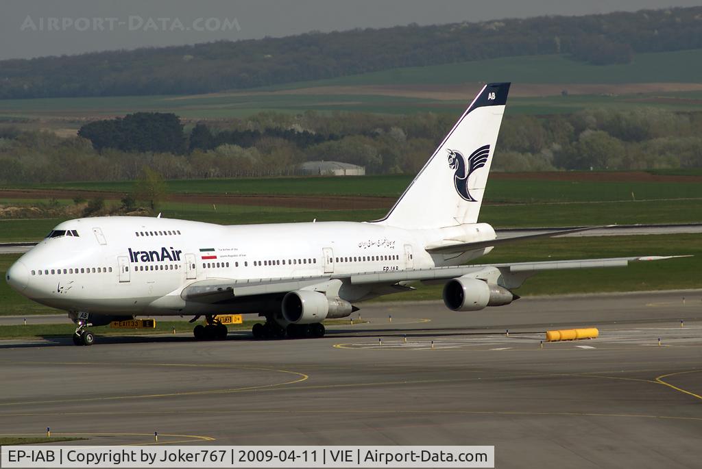 EP-IAB, 1976 Boeing 747SP-86 C/N 20999, Iran Air Boeing 747SP-86