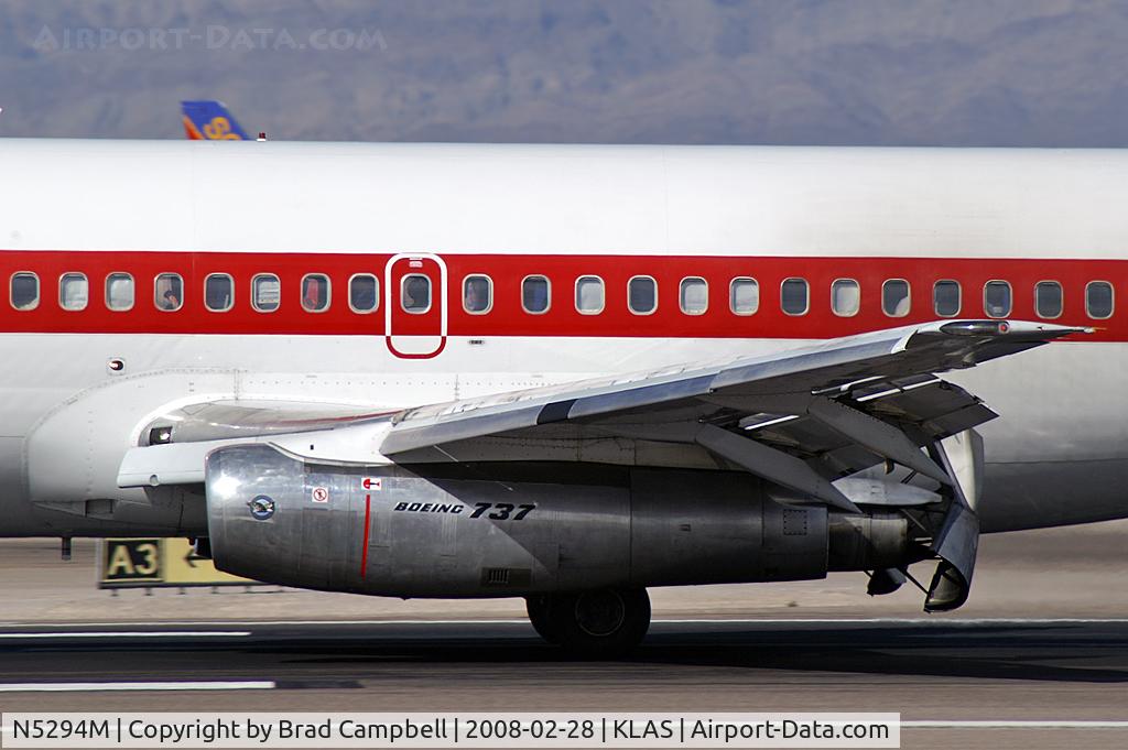 N5294M, 1974 Boeing 737-200 C/N 20694, J.A.N.E.T. Airlines EG & G - Layton, Utah / 1974 Boeing 737-200