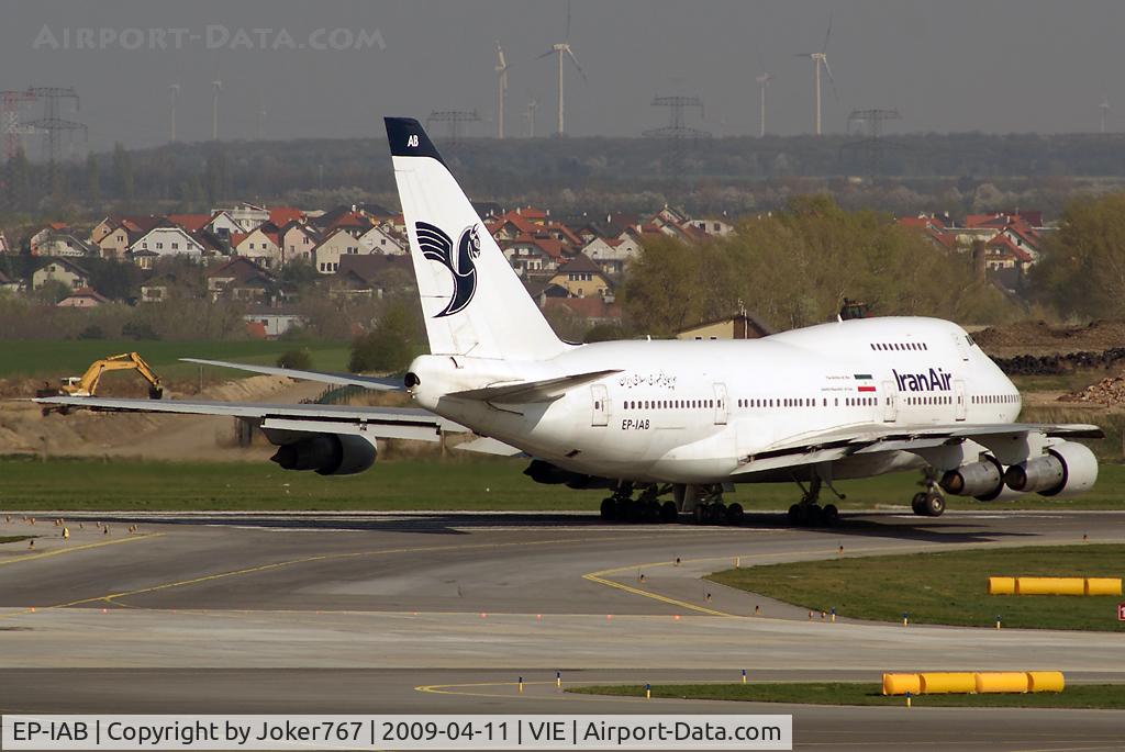 EP-IAB, 1976 Boeing 747SP-86 C/N 20999, Iran Air Boeing 747SP-86