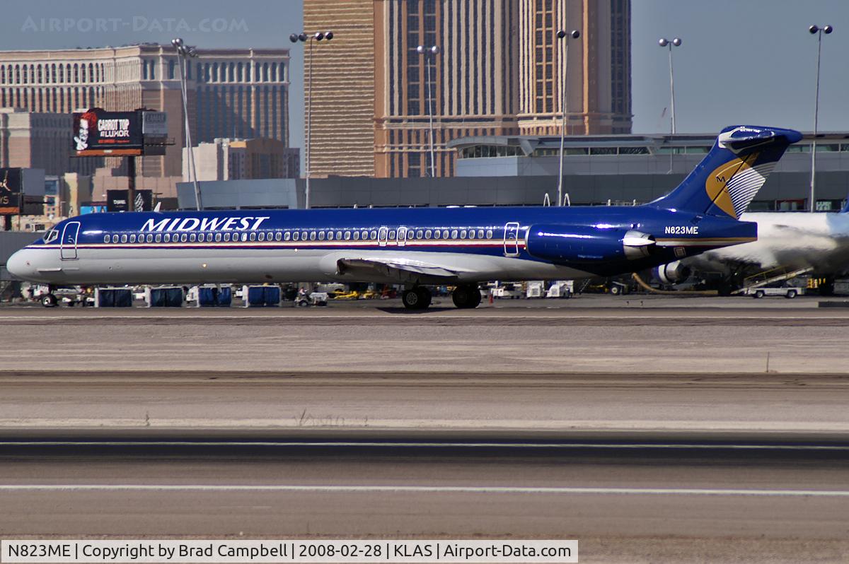 N823ME, 1989 McDonnell Douglas MD-88 C/N 49766, Midwest Airlines / 1989 McDonnell Douglas MD-88