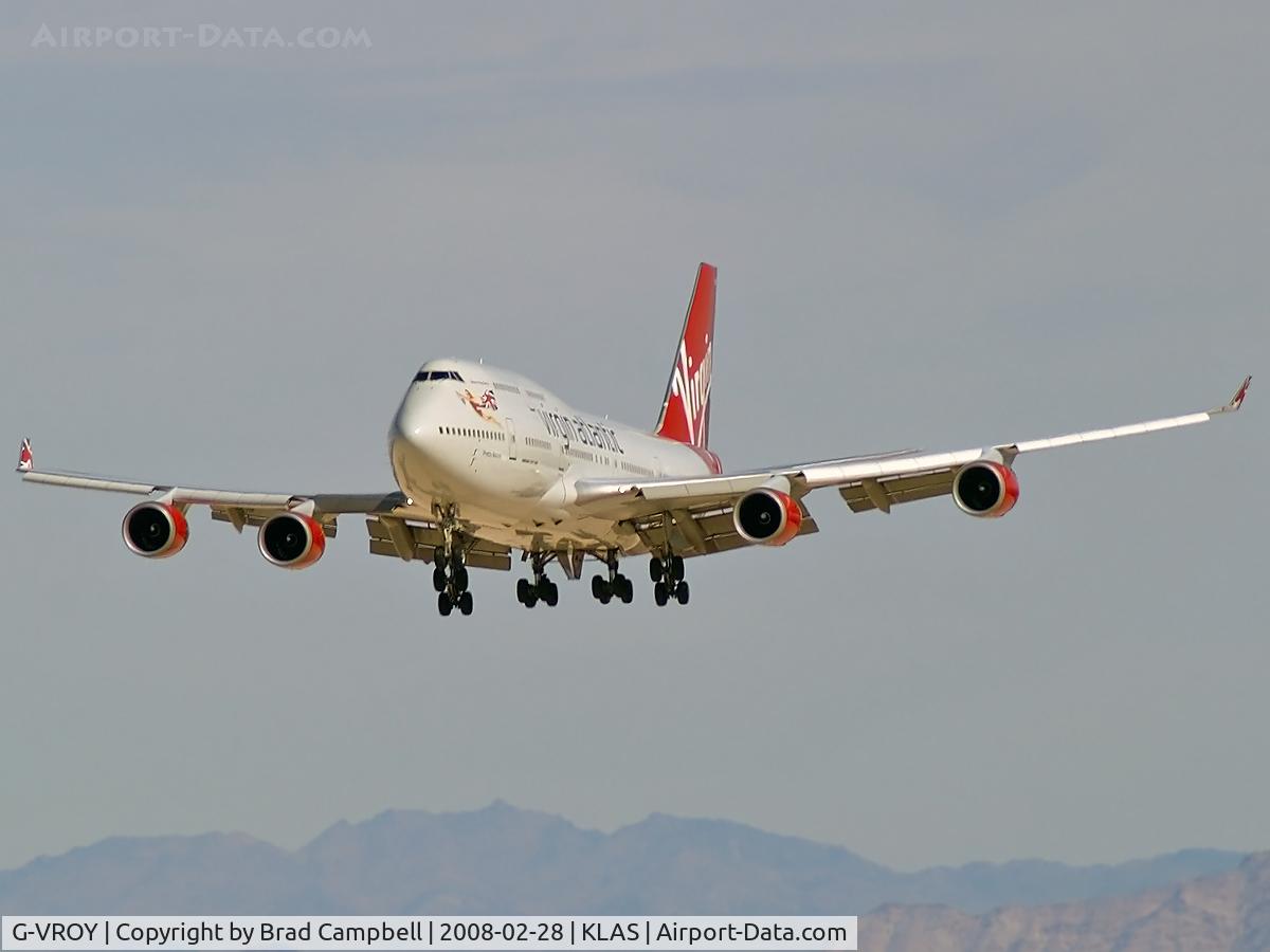 G-VROY, 2001 Boeing 747-443 C/N 32340, Virgin Atlantic - 'Pretty Woman' / 2001 Boeing Company Boeing 747-443