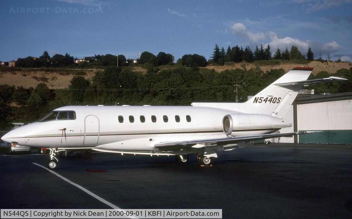 N544QS, 1993 British Aerospace BAE125 HAWKER 1000A C/N 259044, KBFI