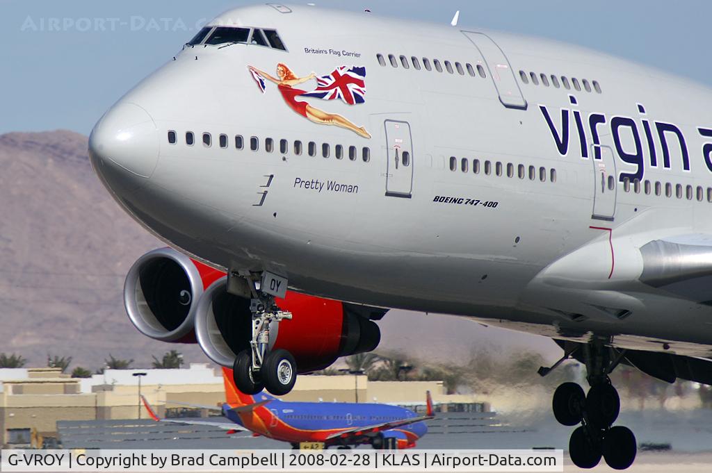G-VROY, 2001 Boeing 747-443 C/N 32340, Virgin Atlantic - 'Pretty Woman' / 2001 Boeing Company Boeing 747-443