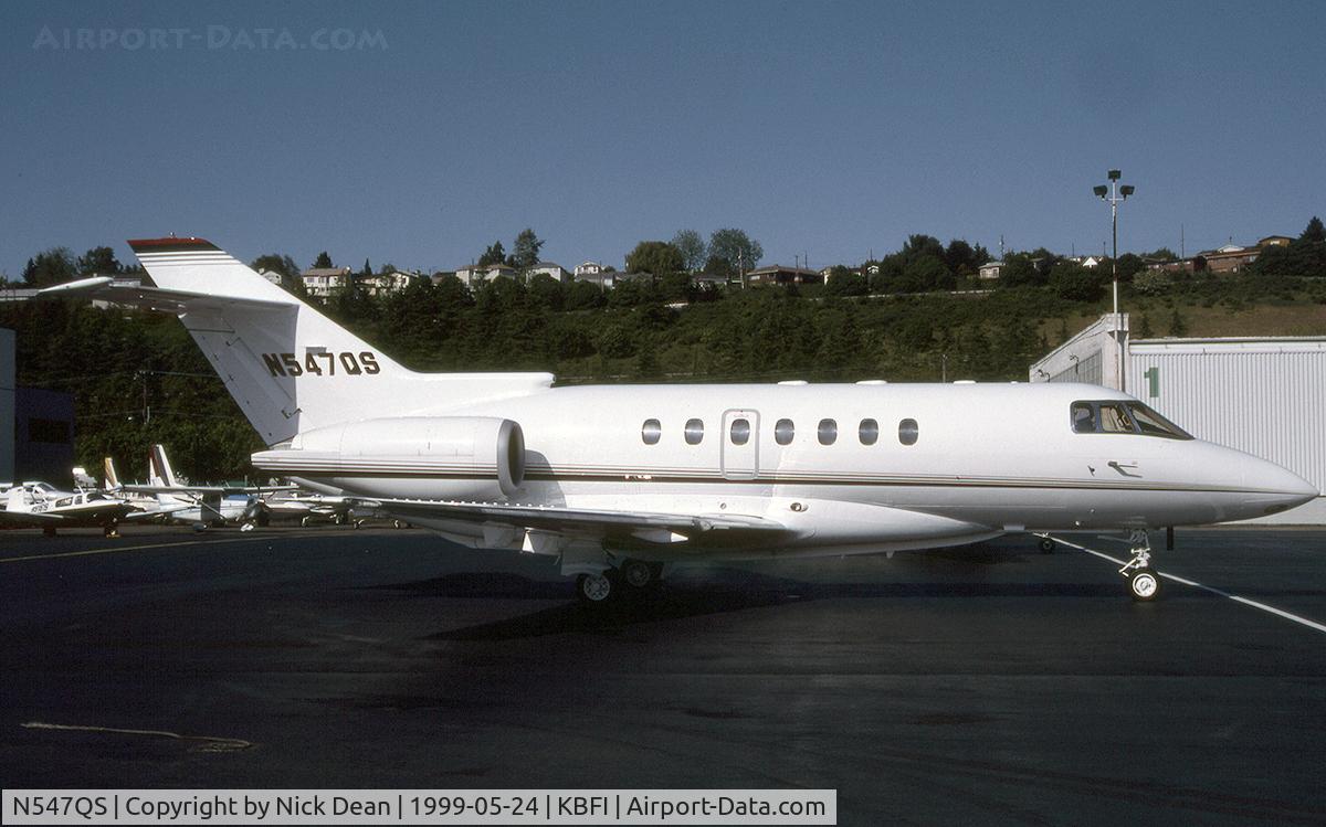 N547QS, 1994 British Aerospace BAE125 HAWKER 1000A C/N 259047, KBFI