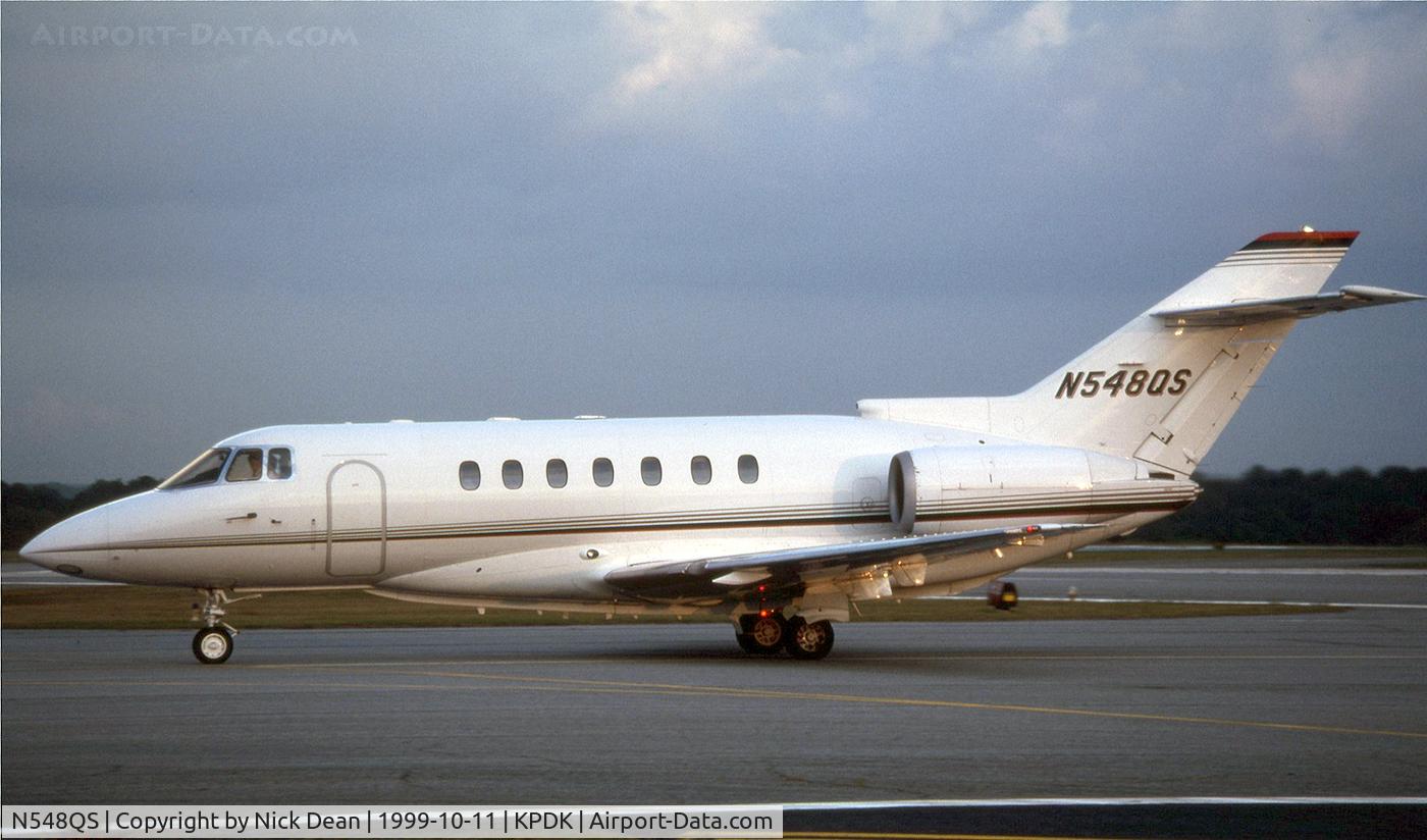 N548QS, 1995 British Aerospace BAE125 HAWKER 1000A C/N 259048, KPDK
