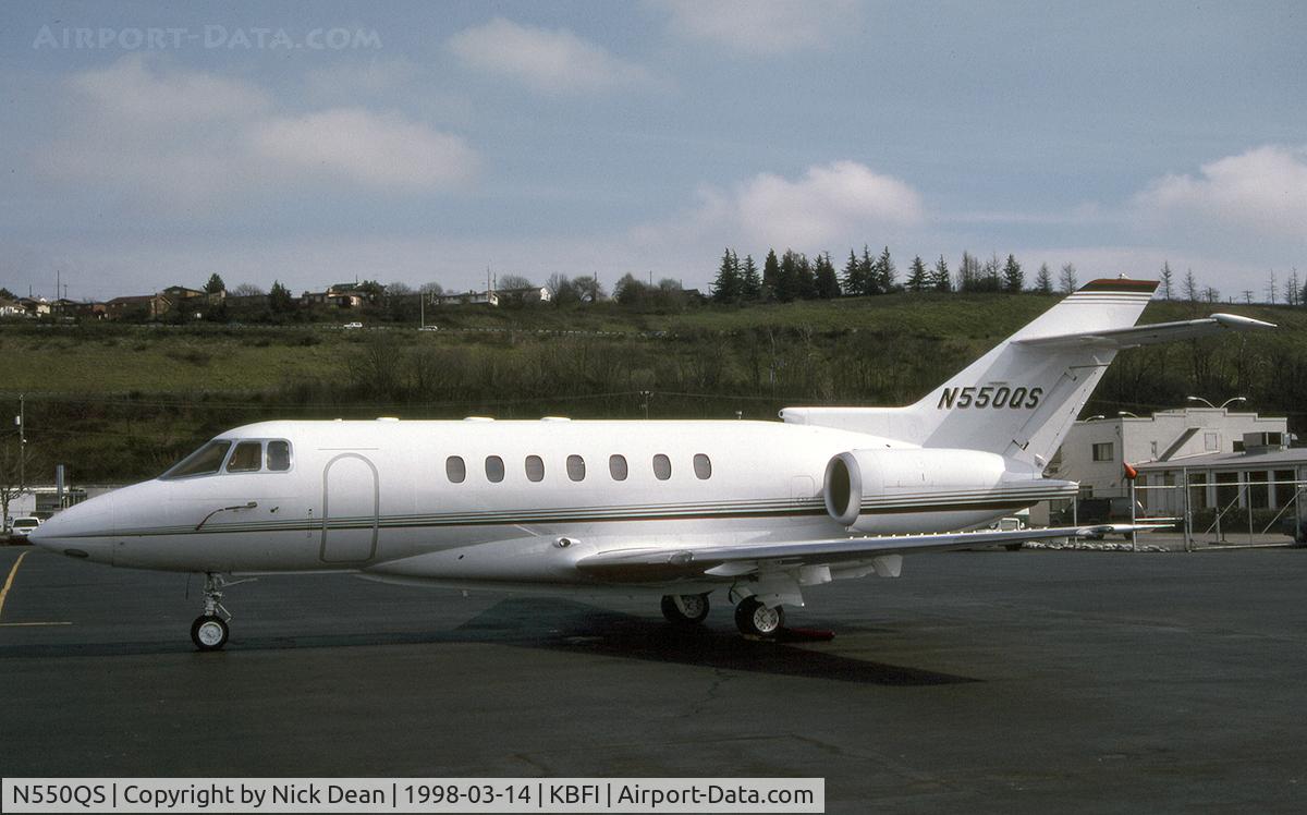 N550QS, 1995 British Aerospace BAE125 HAWKER 1000A C/N 259050, KBFI