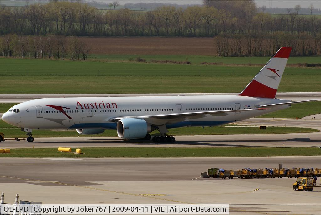 OE-LPD, 2006 Boeing 777-2Z9/ER C/N 35960, Austrian Airlines Boeing 777-2B8(ER)