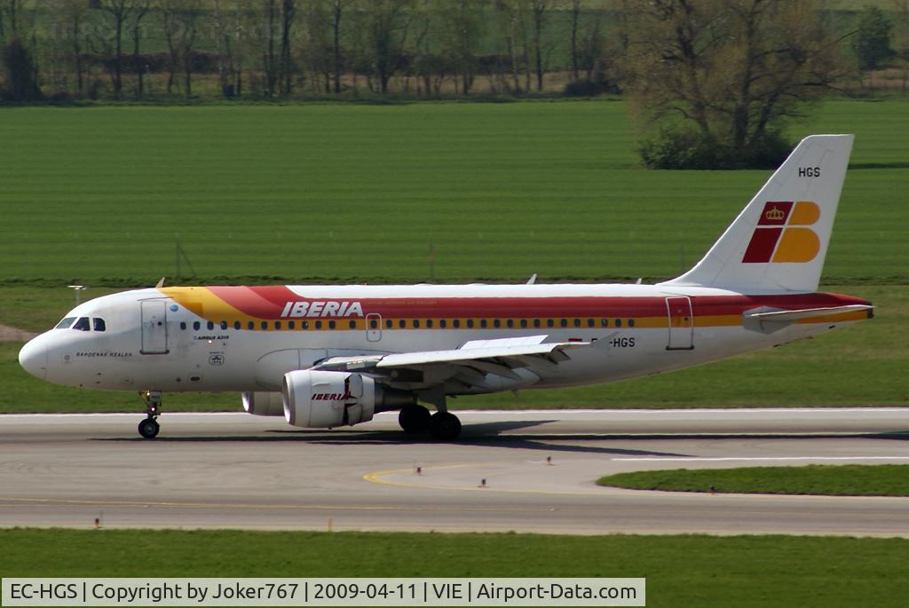 EC-HGS, 2000 Airbus A319-111 C/N 1180, Iberia Airbus A319-111
