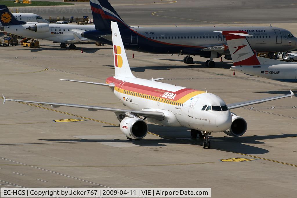 EC-HGS, 2000 Airbus A319-111 C/N 1180, Iberia Airbus A319-111