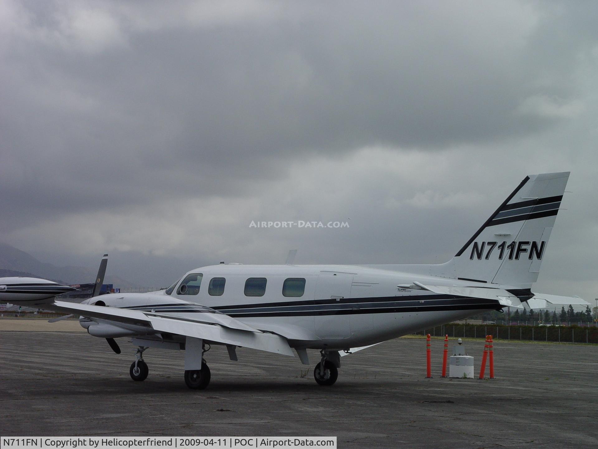 N711FN, 1981 Piper PA-31T2 C/N 31T-8166043, Parked at Howard Aviation