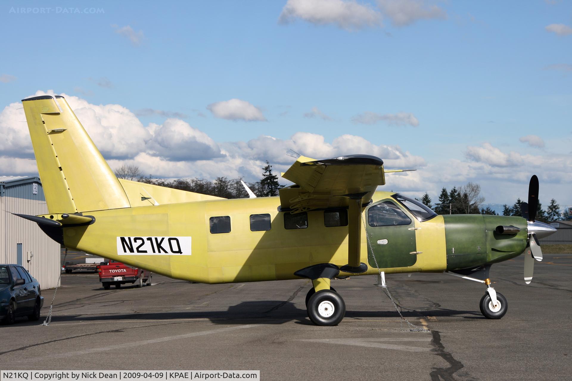 N21KQ, 2010 Quest Kodiak 100 C/N 100-0039, KPAE