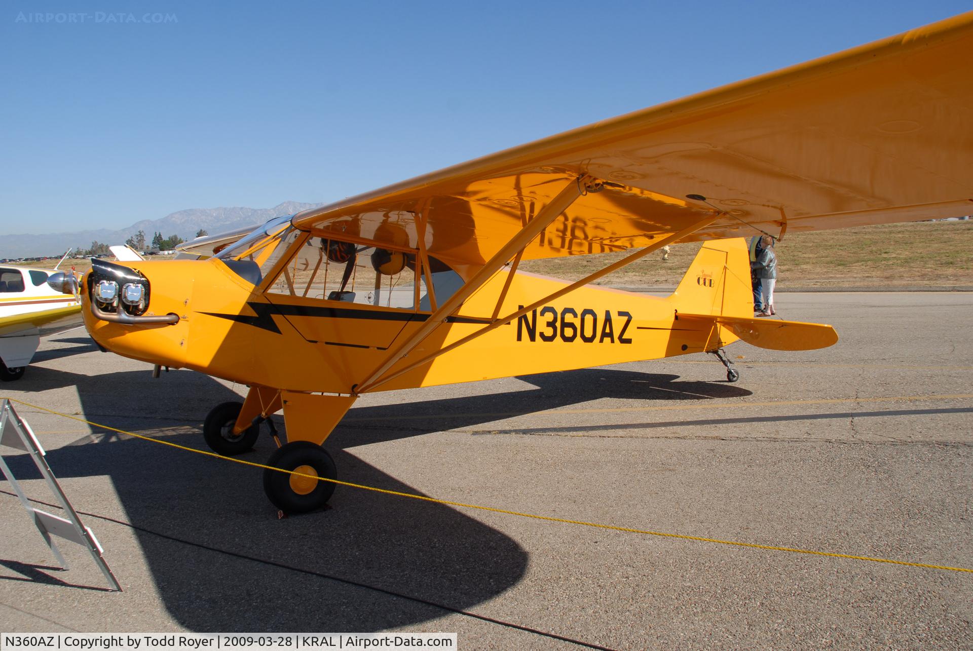 N360AZ, 2008 American Legend AL3 C/N AL-1122, Riverside Airshow 2009