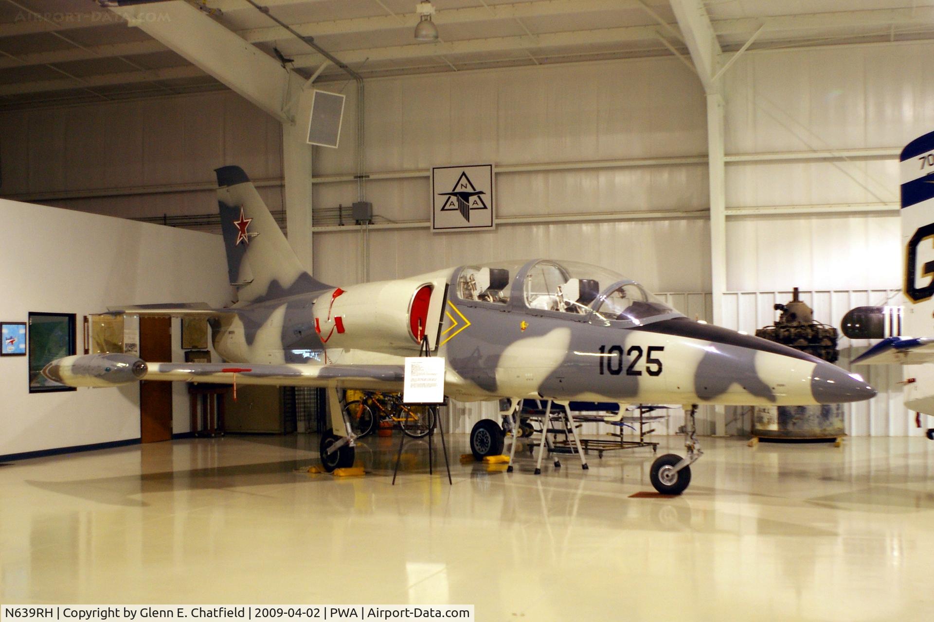 N639RH, 1982 Aero L-39 Albatros C/N 232203, With the Oklahoma Museum of Flying