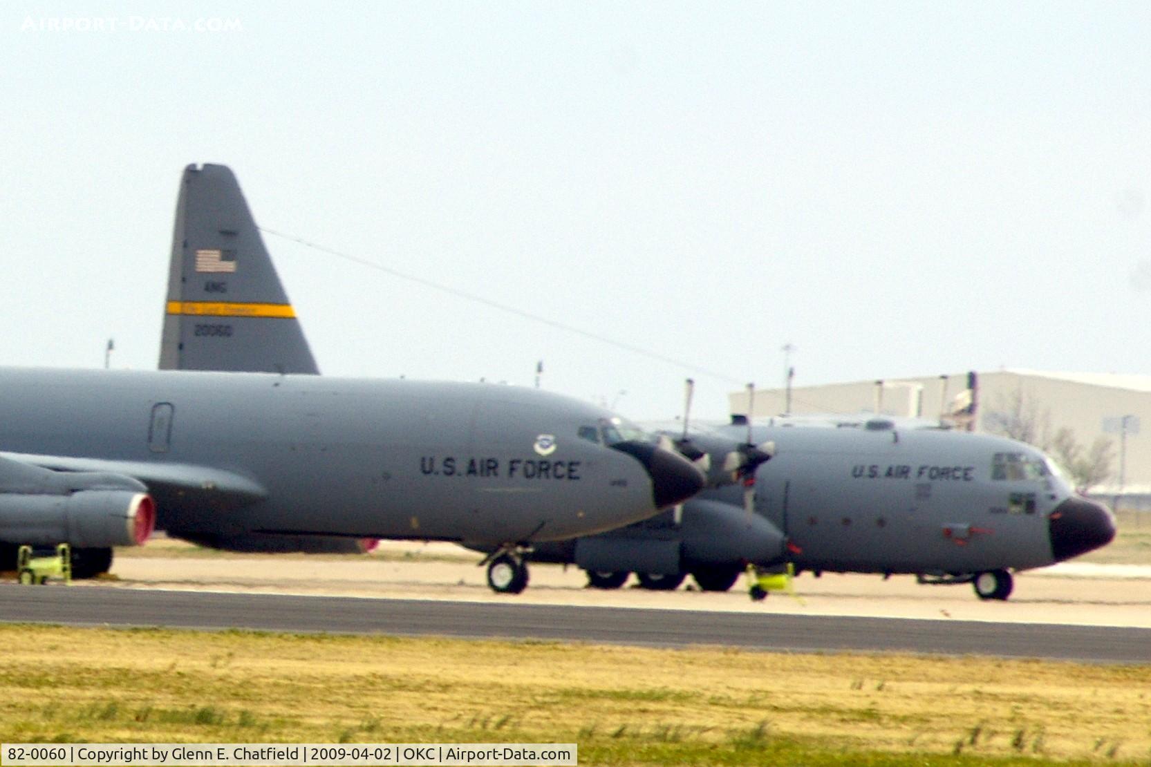 82-0060, 1982 Lockheed C-130H-LM Hercules C/N 382-4979, He's about 1/2 mile away from me!
