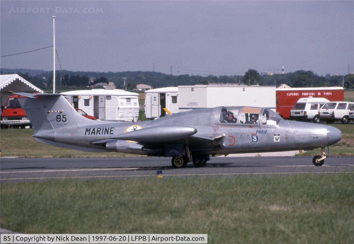 85, 1961 Morane-Saulnier MS.760 Paris C/N 85, LFPB Paris Le Bourget