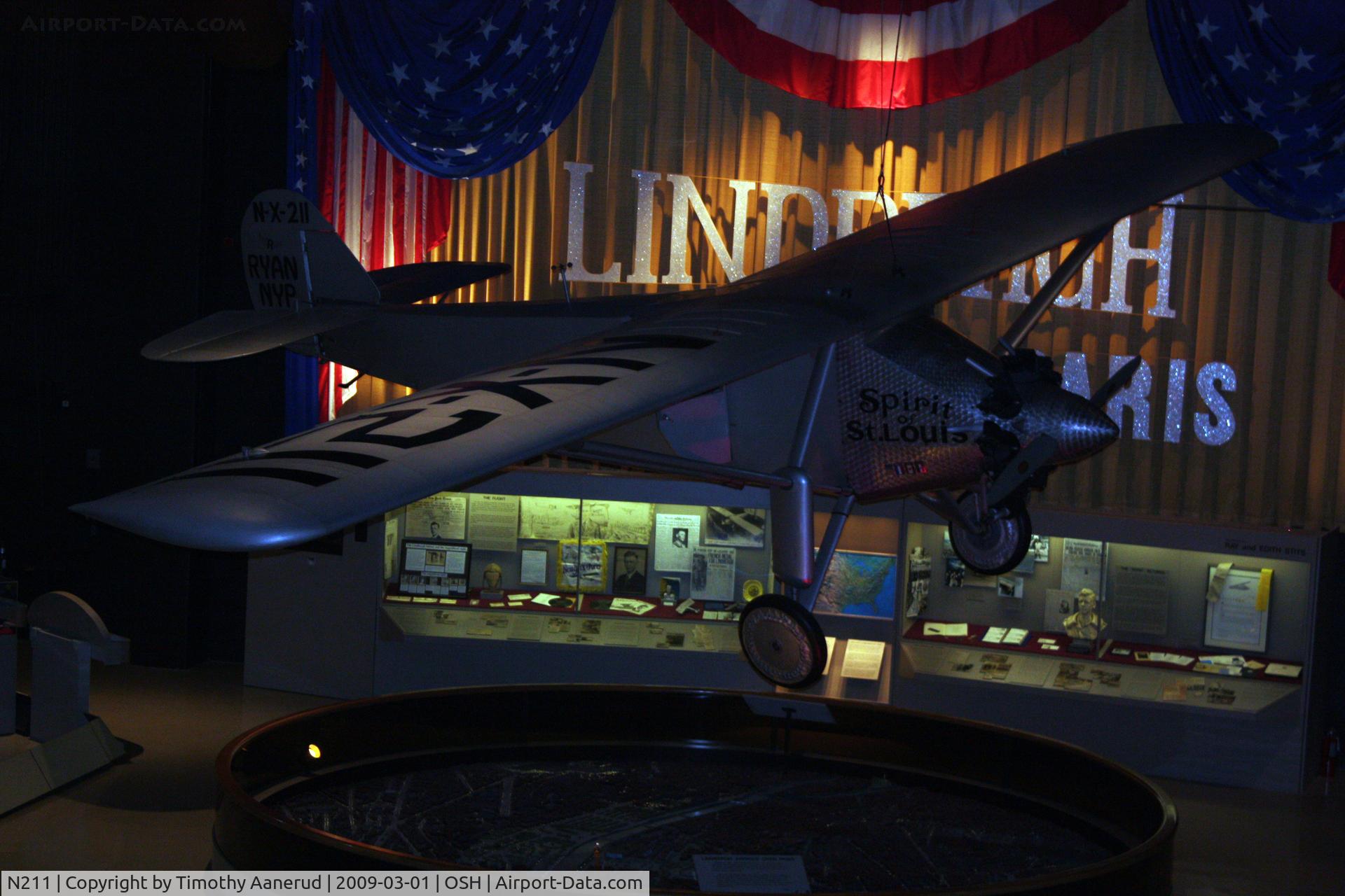 N211, 1990 Ryan NYP Replica C/N 2, EAA AirVenture Museum