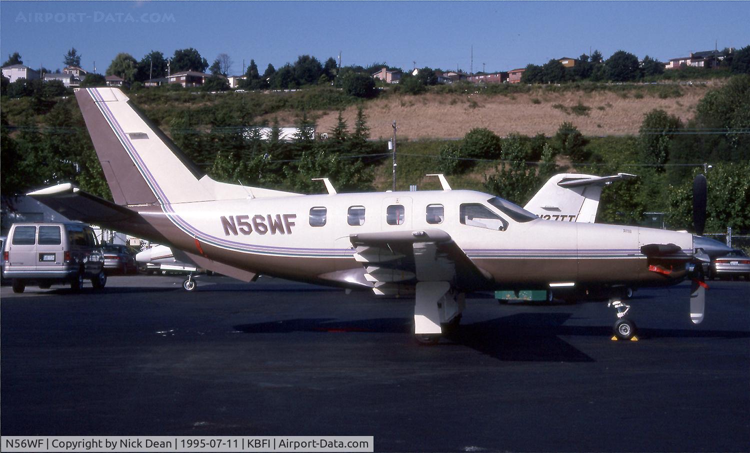 N56WF, 1991 Socata TBM-700 C/N 8, KBFI