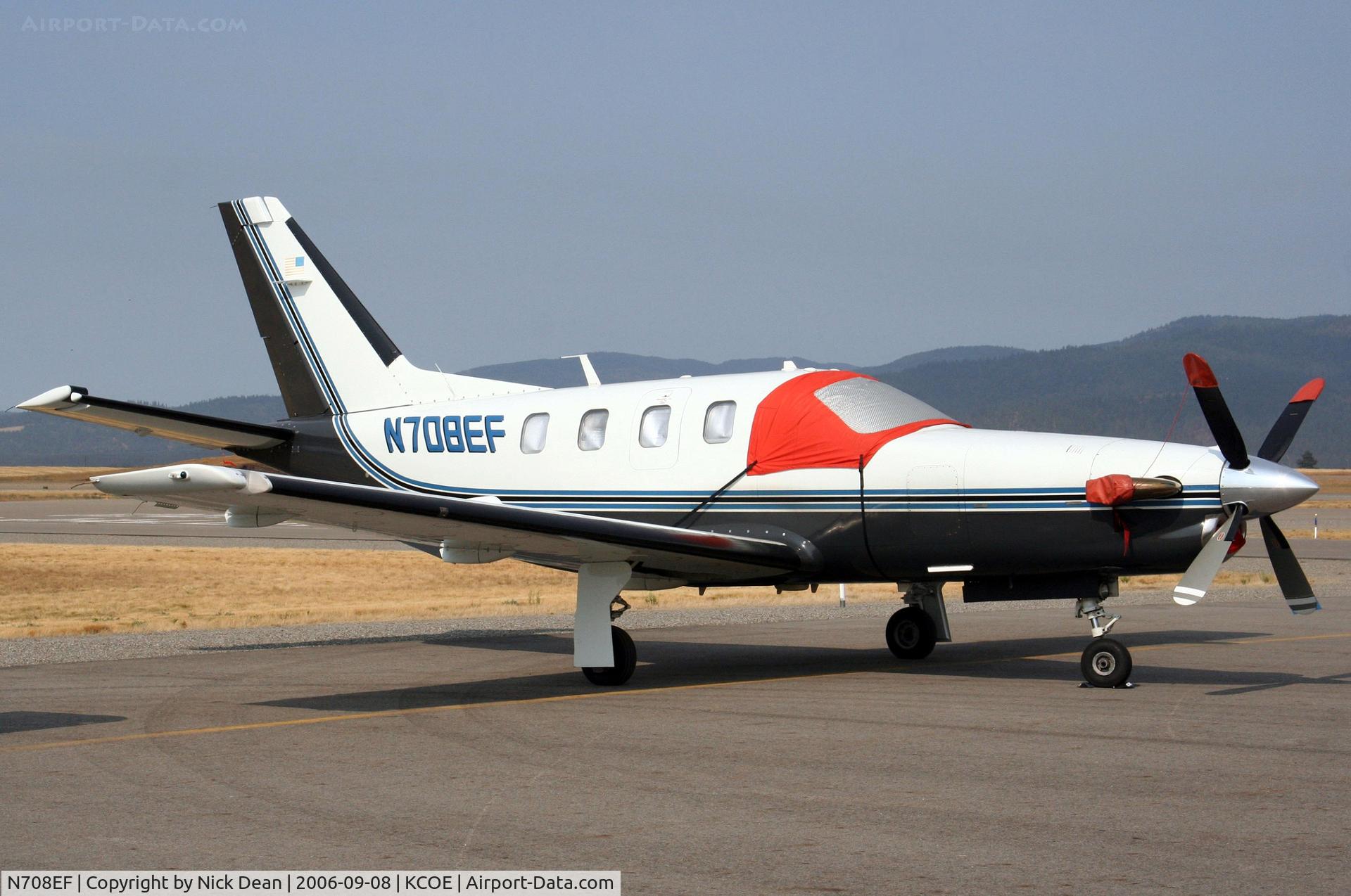 N708EF, Socata TBM-700 C/N 21, KCOE
