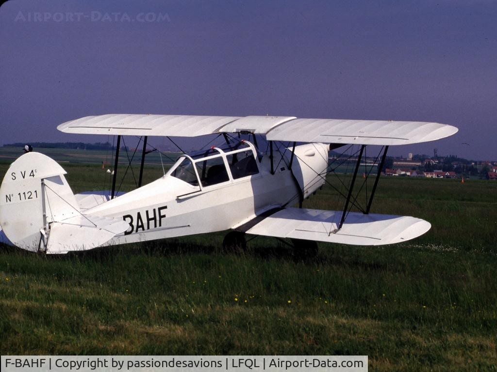 F-BAHF, Nord Stampe SV-4C C/N 1121, in an Air Show