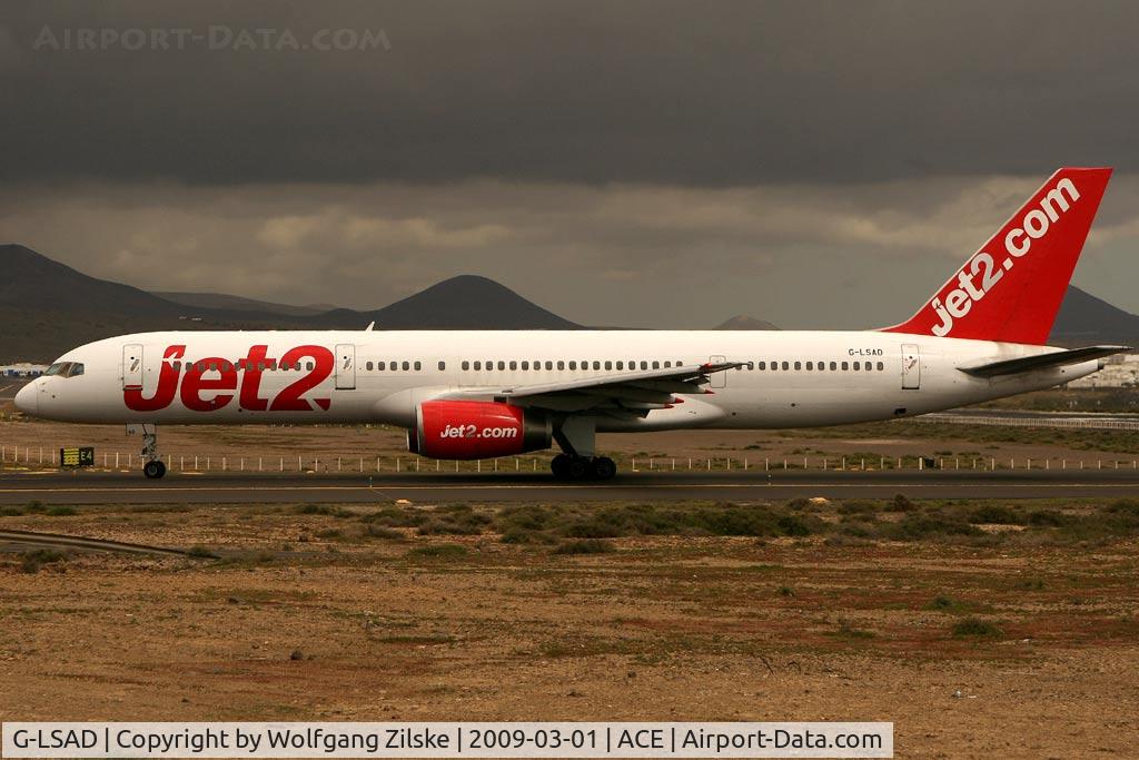 G-LSAD, 1989 Boeing 757-236 C/N 24397, visitor