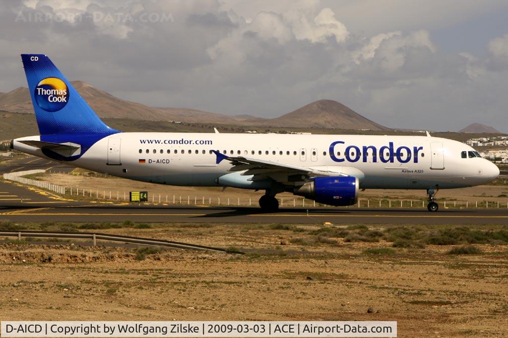 D-AICD, 1998 Airbus A320-212 C/N 0884, visitor