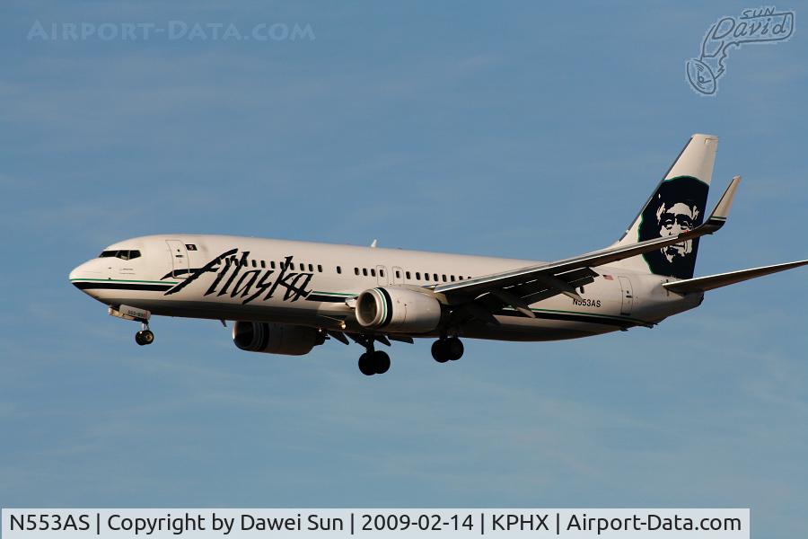 N553AS, 2006 Boeing 737-890 C/N 34594, N553AS