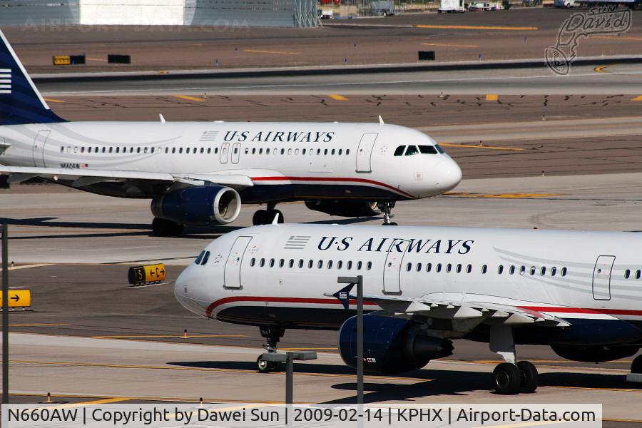 N660AW, 2000 Airbus A320-232 C/N 1234, N660AW