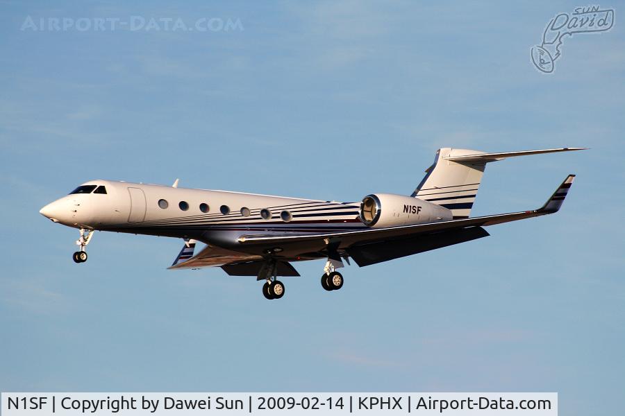 N1SF, 2008 Gulfstream Aerospace GV-SP (G550) C/N 5202, N1SF