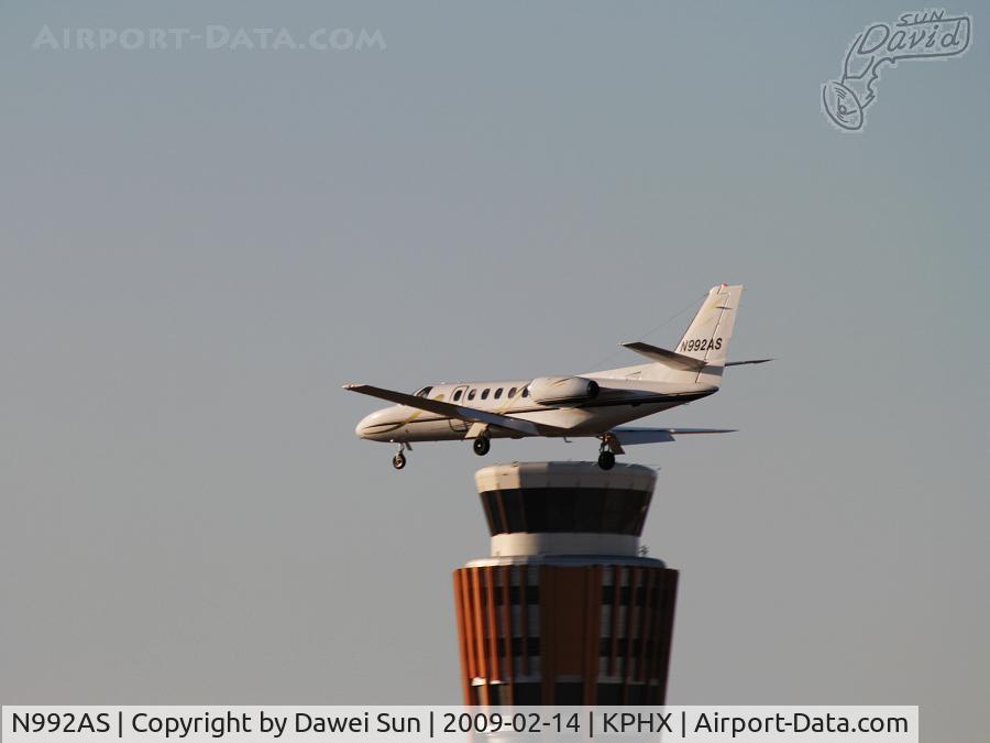 N992AS, 1979 Cessna 550 Citation II C/N 550-0338, C550