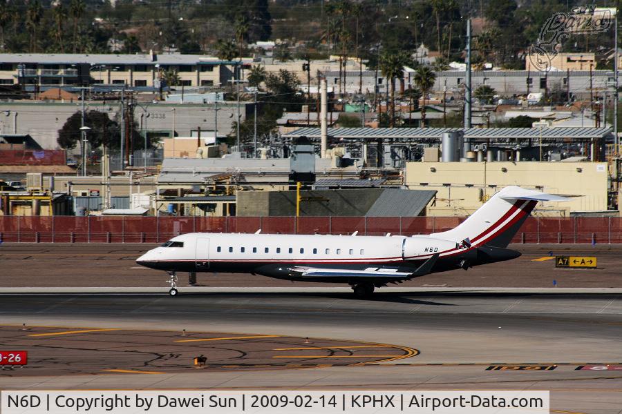 N6D, 2006 Bombardier BD-700-1A10 Global Express C/N 9191, KPHX
