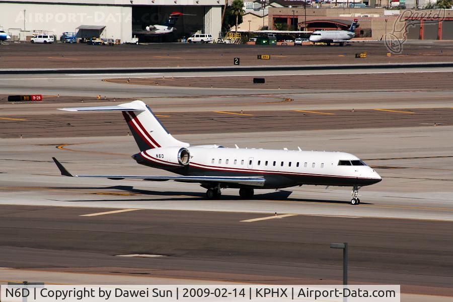 N6D, 2006 Bombardier BD-700-1A10 Global Express C/N 9191, N6D