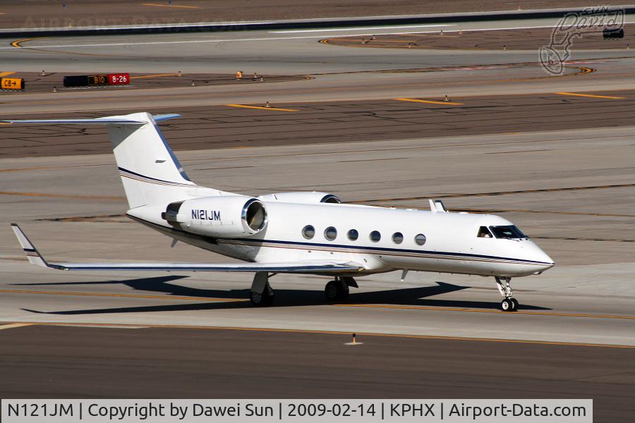 N121JM, 2000 Gulfstream Aerospace G-IV C/N 1399, PHX