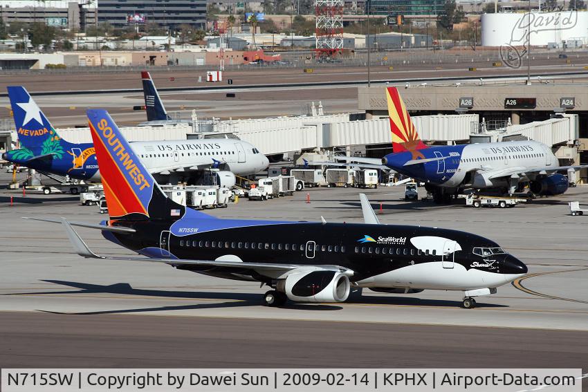 N715SW, 1998 Boeing 737-7H4 C/N 27849, N715SW